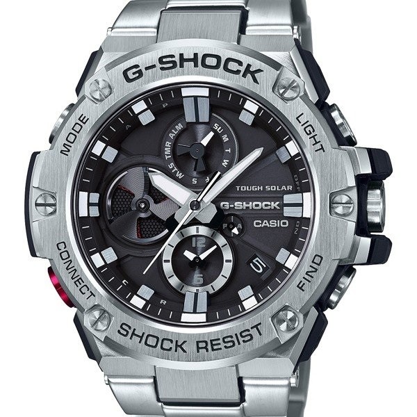 CASIO 腕時計 G-SHOCK G-STEEL スマートフォンリンク GST-B100D-1AJF 4549526168239